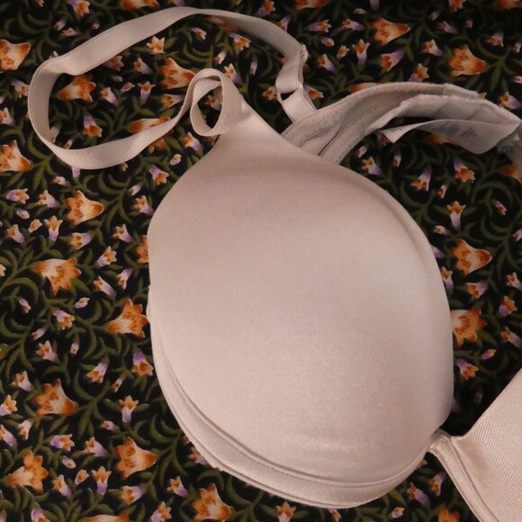 VASSARETTE | B36/80 | Elegant Whitish Grey Bra | Adjustable Straps - Picture 3 of 11